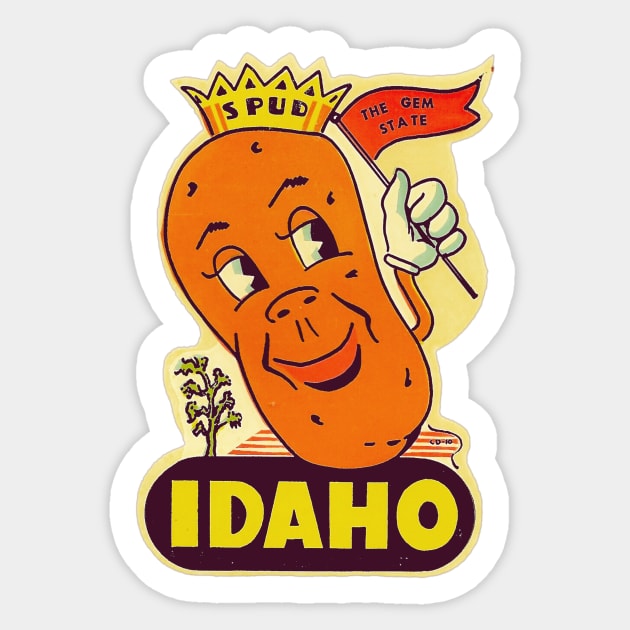 IDAHO Sticker by DCMiller01